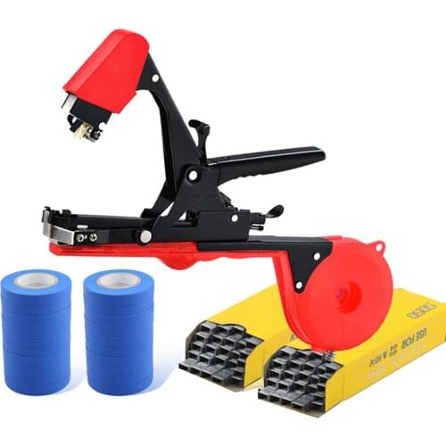 23PCS Tapetool Tapener Plant Tying Machine WIth Rolls Greenhouse Fruit And Vegetable Binding Device Garden Tools