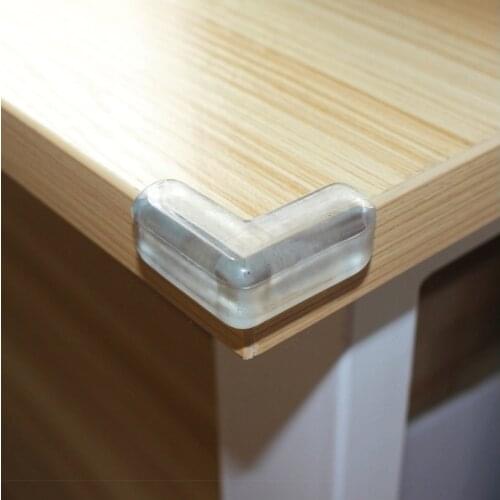 4/1PCS Children Anticoll Liquid Silicone Rubber Child Safety Transparent Silicone Protector Table Corner Protection Cover Tools