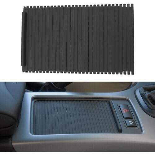 VODOOL Car Inner Indoor Center Console Cup Holder Tray Slide Roller Blinds Cover Curtain Car Styling For BMW X5 E53 1998-2006
