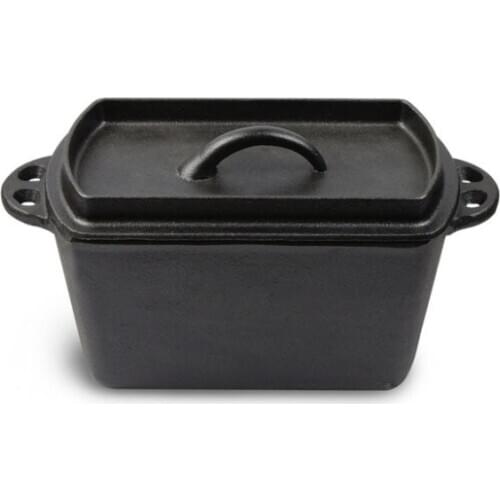 Cast Iron Baking Mold Long Toast Bread Mold Baking Cake Mold Uncoated Cast Iron Stew Pot
