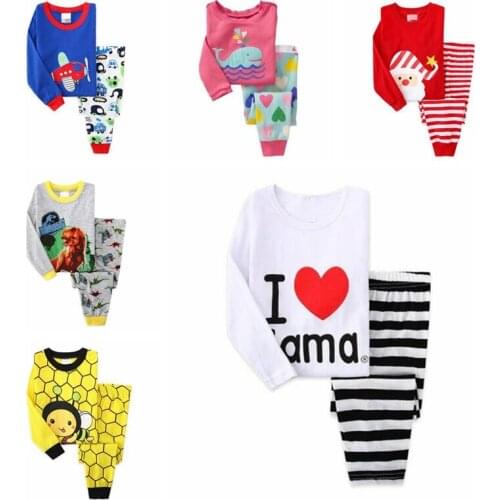 Kids Girls Sleepwear Child Princess Cartoon Pajamas Children Birthday Homewear Pajamas For Girl Long Sleeve Clothing Set Pijamas