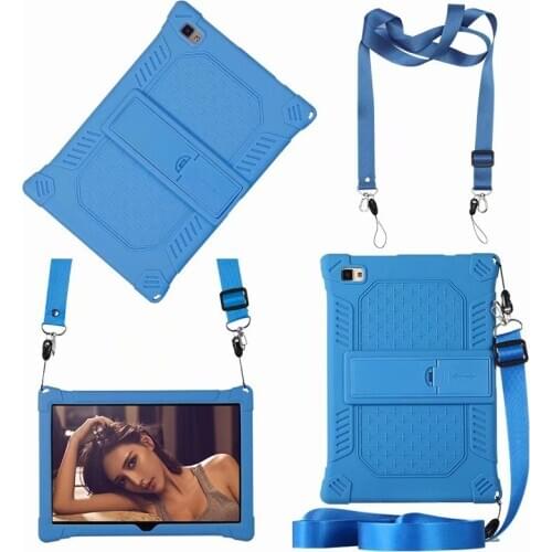 Kids safe Silicone Case For Teclast P20HD 10.1 inch Tablet PC stand Protective Case For Teclast P20 2020 Cover + strap + pen