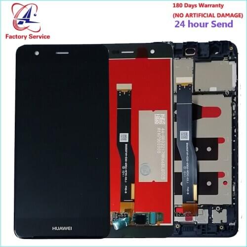 For Huawei Nova LCD Screen Display+Touch Screen Digitizer Sensor Assembly Replacement With Frame Nova CAN-L01 CAN-L02 CAN-L03