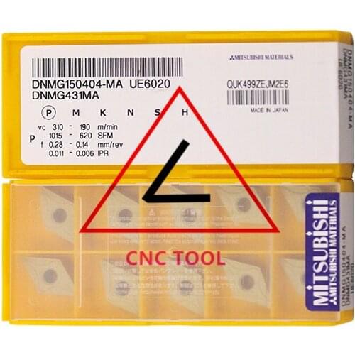DNMG 150404 MA UE6020 10pcs original Mitsubishi turning insert DIAEDGE