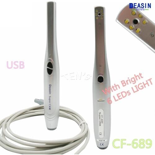 Good Quality 2016 New MLG Dental Super Cam CF-689 Intraoral Camera Sony CCD USB 2.0 Intra oral camera Dental oral camera Asin