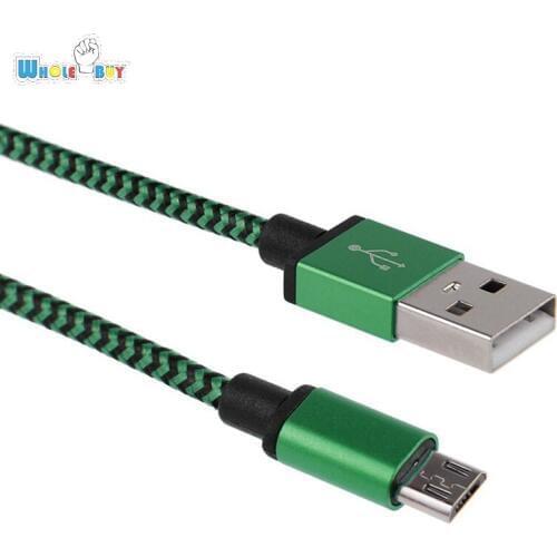 50pcs/lot 1M 3FT 2M 3M Aluminium Fabric micro 5pin 8pin usb c typeC type-C cable Date Sync Charger Cable for Sumsung Iphone X 8