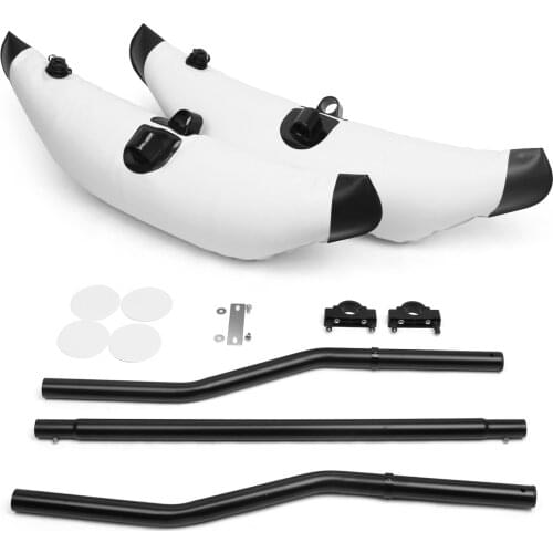 Kayak Float Kayak PVC Inflatable Outrigger Float with Sidekick Arms Rod Kayak Boat Fishing Standing Float Stabilizer System Kit