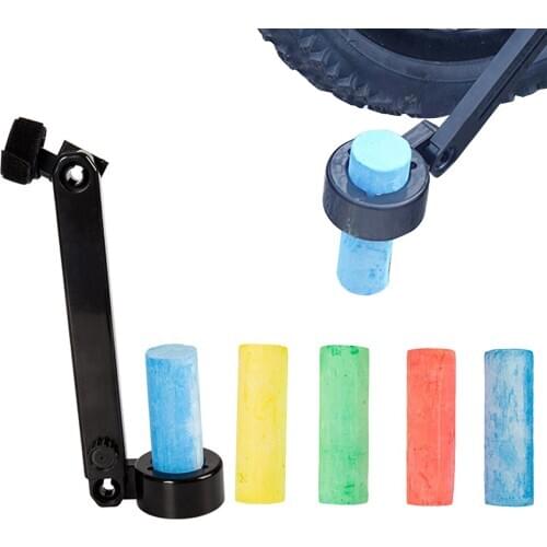 With 4 Pcs Sidewalk Bicycle Doodle Sidewalk Set Develop Imagination Portable Sidewalk Easy Installation