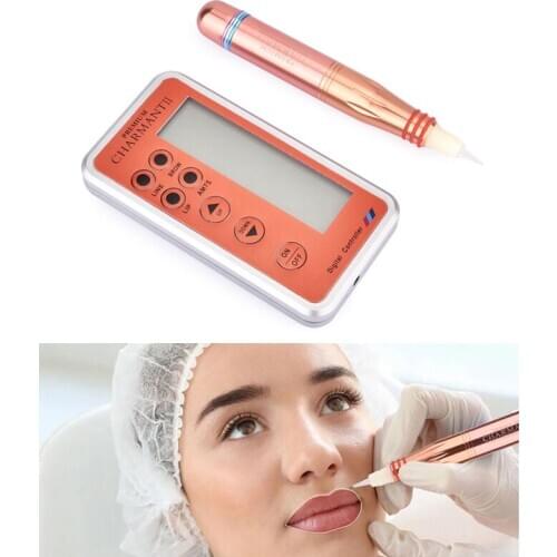 SemiPermanent Makeup Pen Tattoo Digital Premium Machine Intelligent Control Panel Set for Eyebrow Lip Eyeliner Microblading Pen