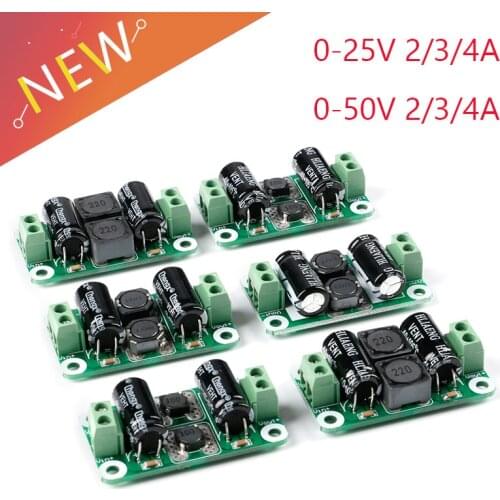 0-50V 4A DC power supply filter board Class D power amplifier Interference suppression board car EMI Industrial control panel