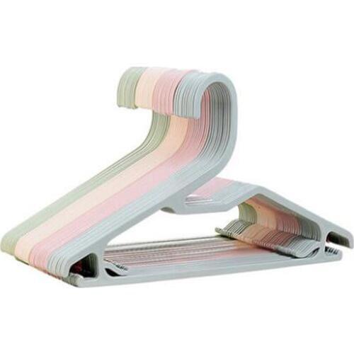 20pcs/lot 41cm Simple Adult plastic Hanger Household clothes Hanger Wardrobe Clothes Hanger Clothes store Hanger