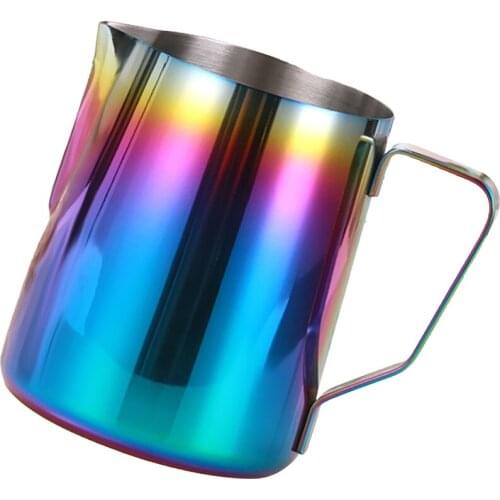 Various Stainless Steel Tea Milk Frothing Jug Coffee Expresso Latte Art Maker