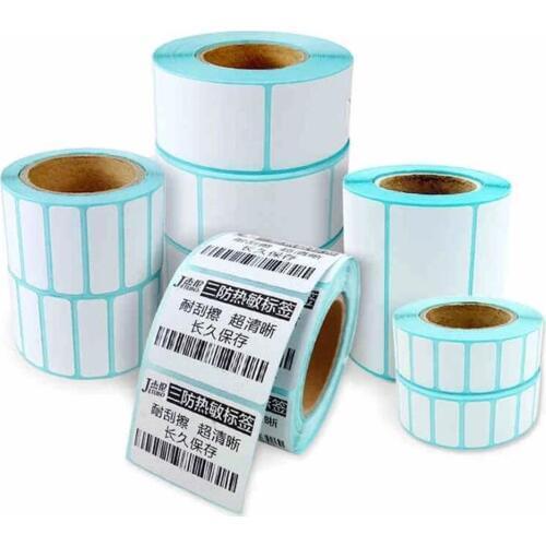 Jetland Thermal Label Rolls width of 20mm ~ 80mm combo pack TOP thermal barcode Stickers for Zebra Printers