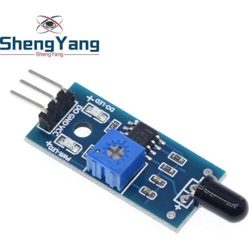 ShengYang IR Infrared 3 Wire Flame Detection Sensor Module IR Flame Sensor Module Detector Smartsense For Arduino