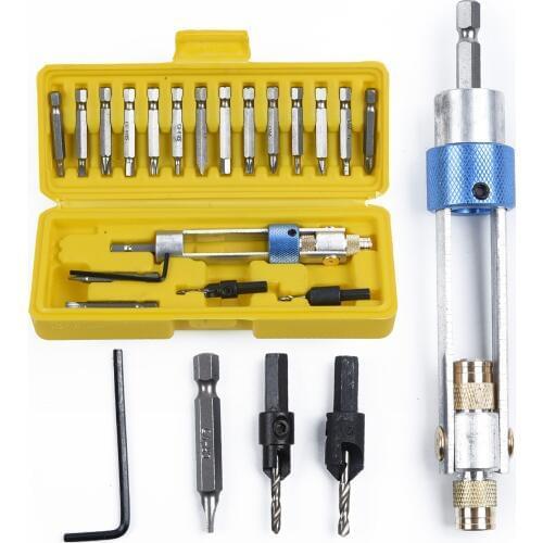 Swap Drill Bit Rotary Tool Kit HSS Screwdriver Flip Drive Half Time Drill Driver Swivel Head Quick-Change Driving Repair Tools