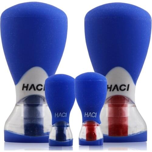 2pc big size 35mm Haci acupuncture massage Five Elements Silver Needle Vacuum Negative Pressure Cupping weight loss cups suction