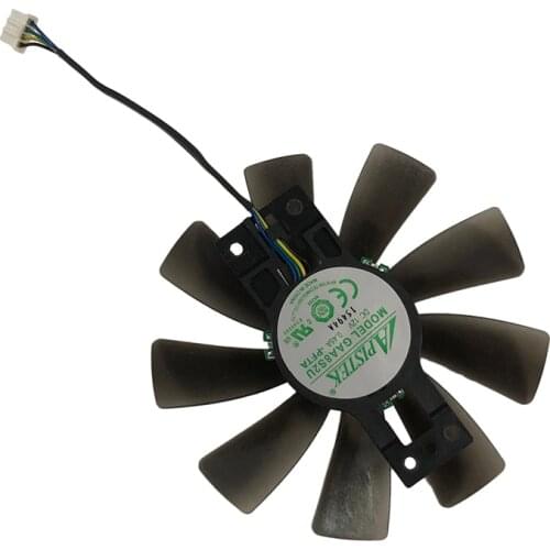 GAA8S2U/GAA8B2U 95mm 4Pin R9-380 GPU VGA Cooler Video Card Fan For Sapphire R9 380 4g 2G D5 Graphics Card Cooling System