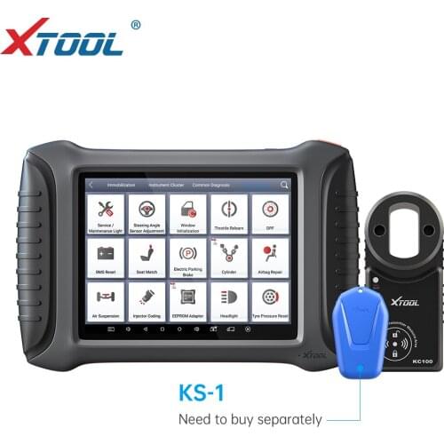 XTOOL Newest CAR OBD2 Key programmer X100 PAD3 professional OBD2 Diagnostic Tools Immobilizer With Kc100 free update online