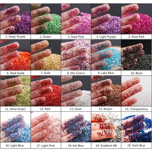 100g 2-4mm Irregular Stone Crushed Glass Stone Crystal Decorations Epoxy Filler Furniture Crafts Handicraft Accessories Tools