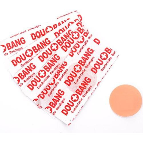 100Pcs/Lot Round Band Aid Wound Plaster Sterile Hemostasis Stickers First Aid Waterproof Healing Wounds Adhesive Bandage