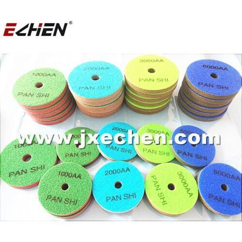 Diamond Sponge Polishing Pad 4 Inches Dia 100mm For Polishing Marble Floor ,Tile and stone polishing pad floor polishing