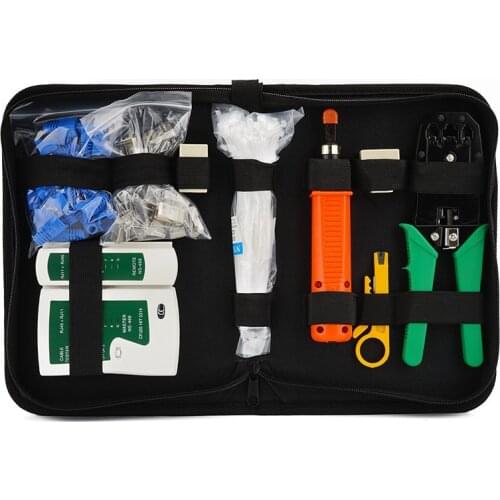 Household maintenance tools Electrical Network Tester Kit combination set crystal head net clamp