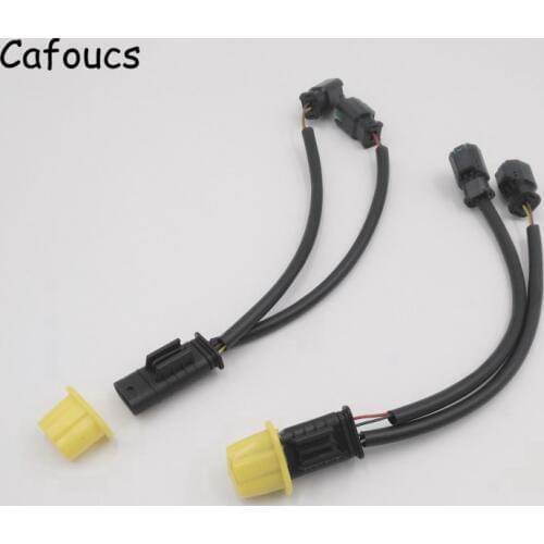 Cafoucs For Peugeot 308 408 508 3008 For Citroen C4L C5 1.6 1.6T Thermostat Housing Wire Harness Connector 9804315380