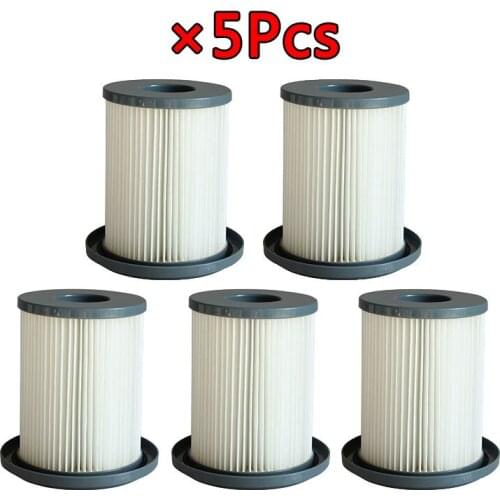 5Pcs Vacuum Cleaner Replacement Parts Hepa Filter For Philips FC8732 FC8733 FC8734 FC8736 FC8738 FC8740 FC8748 Cleaner Filter