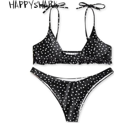 HAPPYSHARK Polka Dot Swimwear