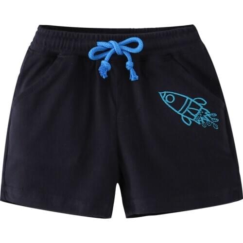 Funnygame Boys Girls Cotton Shorts Summer Children Stripe Pants Drawstring Hot Selling Kids Clothing Boys scanties