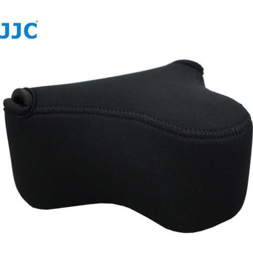 JJC Soft Mirrorless Camera Bag Small Neoprene Waterproof Case Pouch for Sony A6100 A6600 A6500 A6300 A6000 Canon M10 G3 X SX520