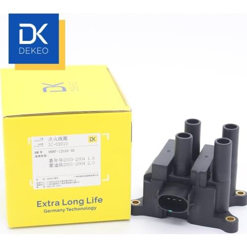DEKEO Ignition Coils For Ford Escape 2.0L Fiesta(MK6）1.3L 1.6L 988F-12029-AB