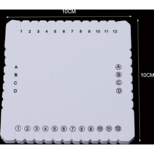 2Pcs/set Round And Square Kumihimo Beading Cord Disc/Disk Braiding Braided Plate