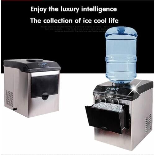 Ice Making Machine Electric Commercial Or Homeuse Countertop Automatic Bullet Ice Maker Machine