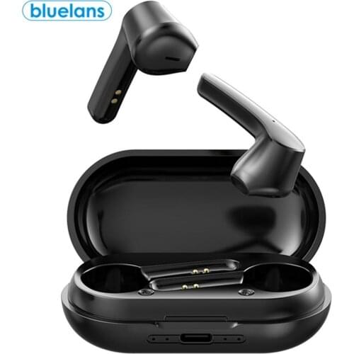 LB-20 TWS Bluetooth 5.0 Mini Waterproof Wireless Touch Control Noise Reduction High Quality Sound In-Ear Sports Earphones