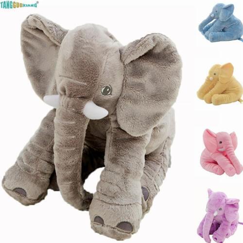 33-60cm Soft Stuffed Plush Animals Toys Elephant Infant Playmate Baby Sleep Partner Pillow Plush Toy Doll Kids Birthday Gift