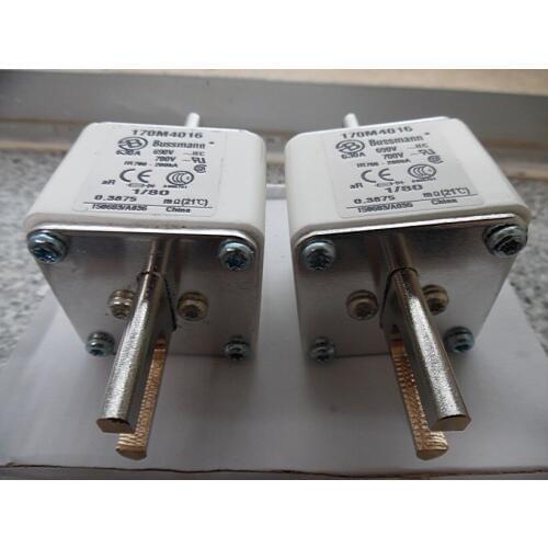 Fuses: 170M4014 170M4064 500A 690V / 170M4015 170M4065 550A 690V / 170M4016 170M4066 630A 690V aR