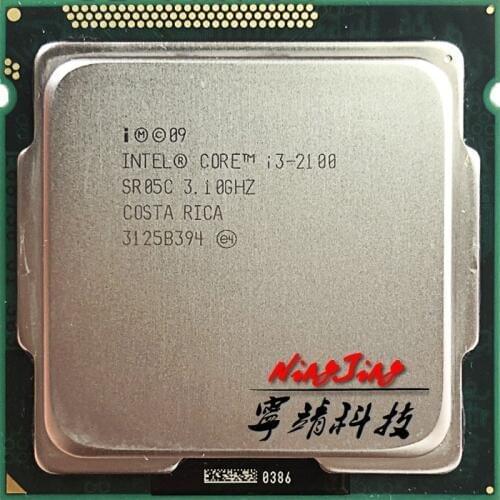 Intel Core i3-2100 i3 2100 3.1 GHz Dual-Core CPU Processor 3M 65W LGA 1155