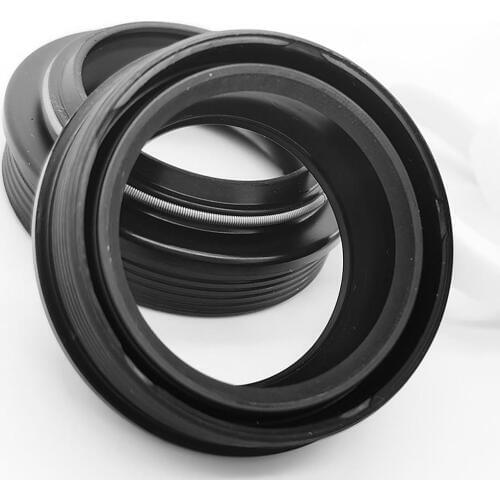 2Pcs Bike Bicycle Front Fork Dust Seal with Sponge Ring for Fox Rockshox Xfusion