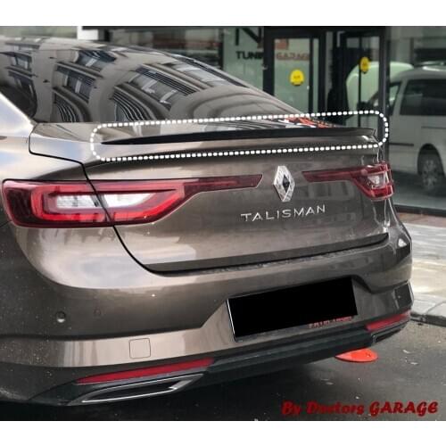 Special Spoiler Renault Talisman Spoilers Black Rear Wing Top Car-styling Auto Car Lip Diffüser Accessory Sport Ornament