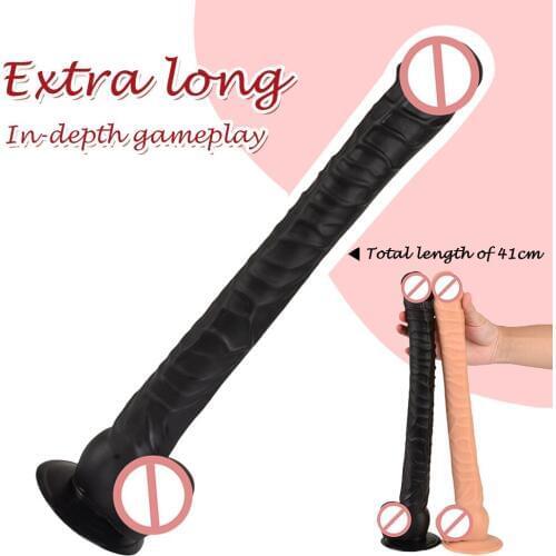 Super Long Dildo Realistic Huge Horse Dildo Penis with Suction Cup Dildo Soft Long Anal Vaginal Masturbation Sex Toys For Women
