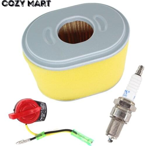 Air Filter Spark Plug For 17210-ZE0-505 17210-ZE0-820 17210-ZE0-822 17218-ZE0-821 17218-ZE0-505 GX110 GX120 GX140 GX160 GX200