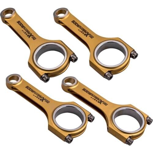 Titanizing Racing Connecting Rods for Chevrolet Malibu Buick Envision GM SGE 1.5 T H Beam 4340 Con Rods 800+hp