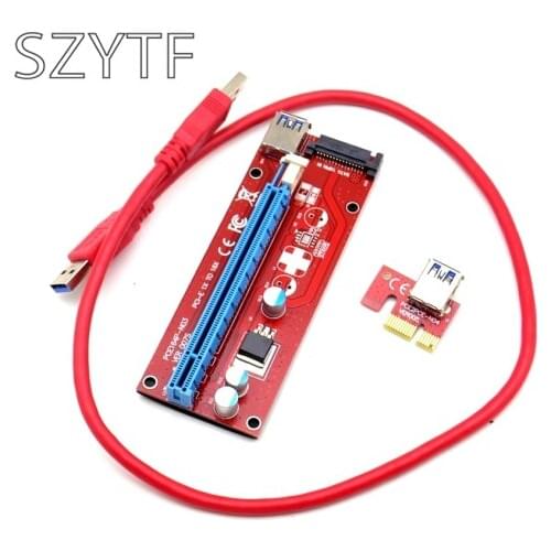 VER007S PCI E Express USB 3.0 Bitcoin Litecoin Mine 60cm