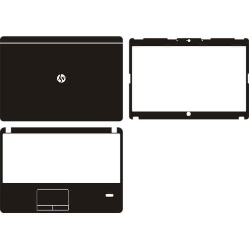 Laptop Carbon fiber Vinyl Skin Sticker Cover For HP ProBook 4440S 4441S 4445S 4446S 14"