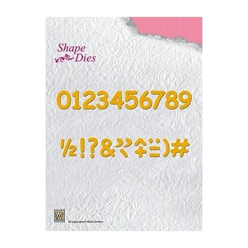 AliliArts Metal Cutting Dies Number sign diy Scrapbooking Photo Album Decorative Embossing PaperCard Crafts Die