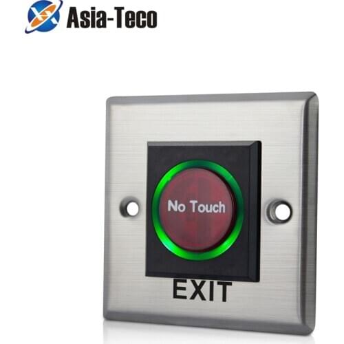 Infrared Sensor Switch No Touch Contactless Door Release Exit Button with LED Indication Access control system accessories