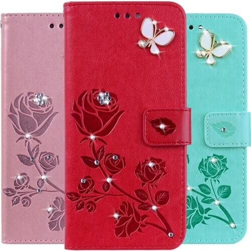 3D Flower Leather Case for Oneplus One plus 5 5T X 3 3T 2 1 8 Pro 8 Nord 8T Z 7T 7 Pro 6 6T Soft Wallet Phone Cover