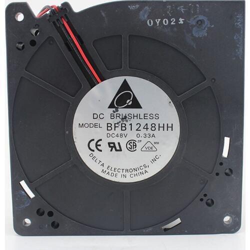 Delta Electronics BFB1248HH DC 48V 0.33A 120x120x32mm 2-wire Server Cooling Fan
