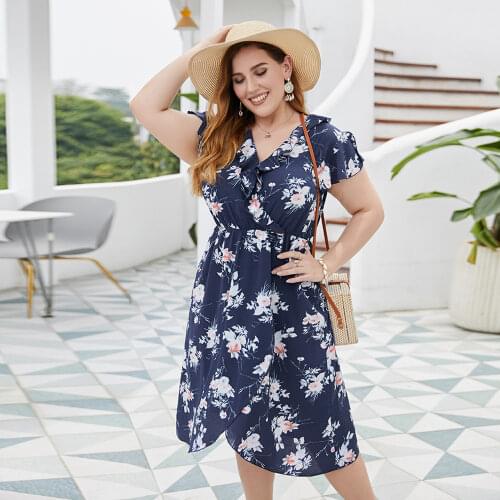 Платья для полных Kalorale China At AliExpress